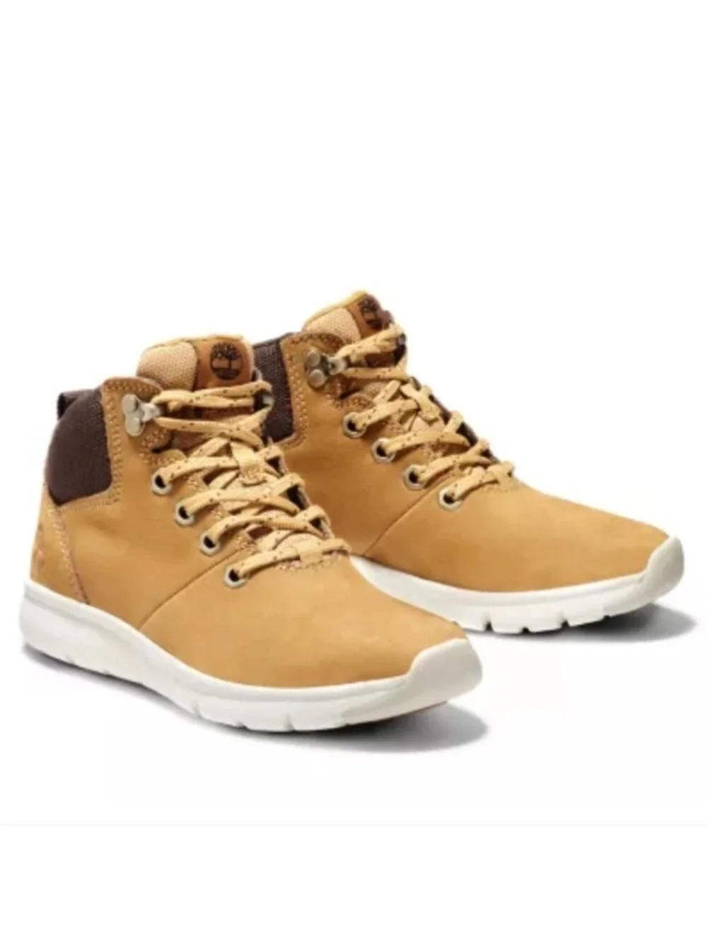 Timberland Boots Mid Hiker Kids size 2  leather Boots